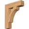 Ekena Millwork Legacy Block Smooth Bracket, Western Red Cedar, 5 1/2"W x 24"D x 28"H BKT06X24X28LEC05SWR - alternate 1